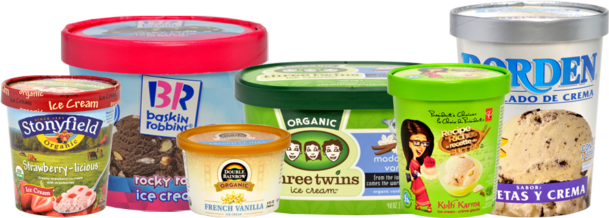 Helado - Ice Cream Carton (900x325), Png Download