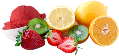 Luvums Helado De Coco & Tropical Ices - Kitchen Essentials Juicy Water Glasses 6 Pieces Set (536x250), Png Download