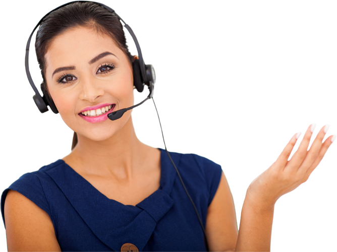 Call Centre Png Free Download - Call Center Employee (668x500), Png Download