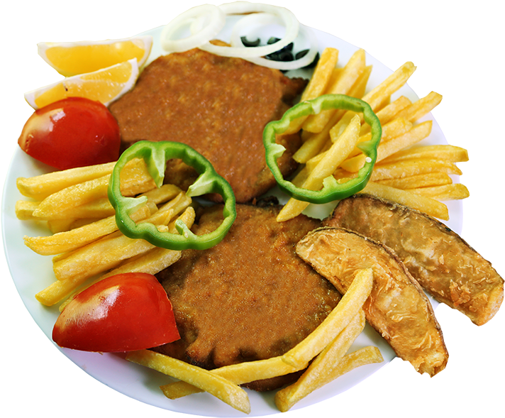 306 Chicken Scallop - Scallop Chicken Png (1000x667), Png Download