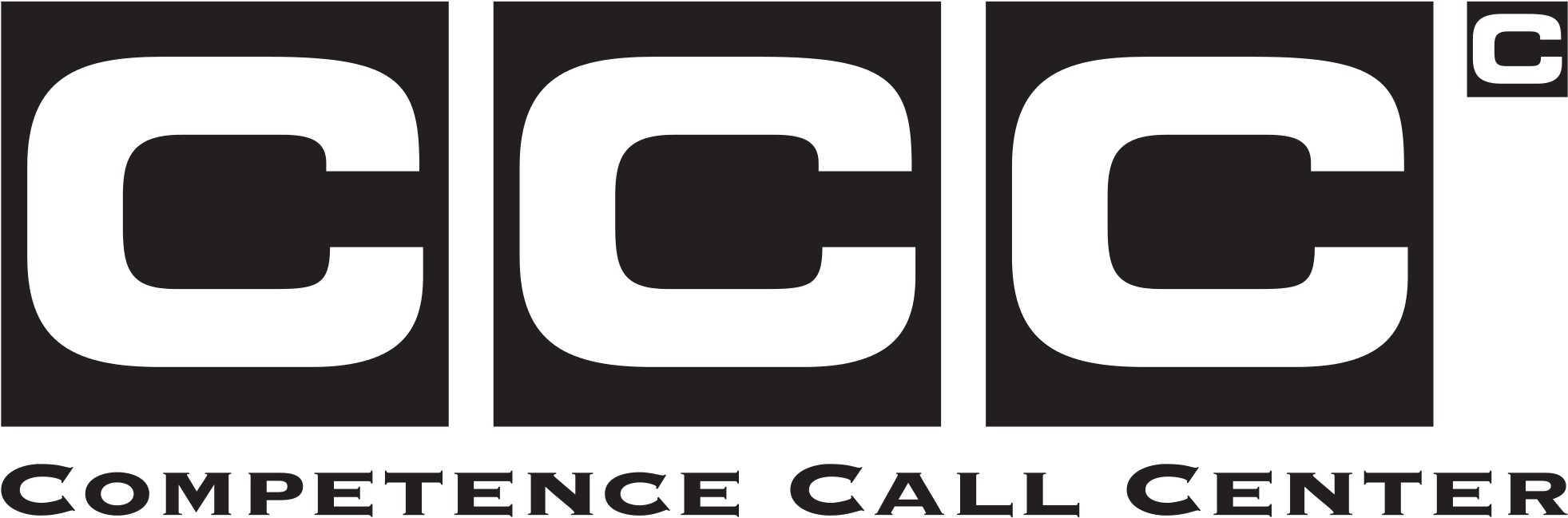 Open - Ccc Competence Call Center (2000x686), Png Download