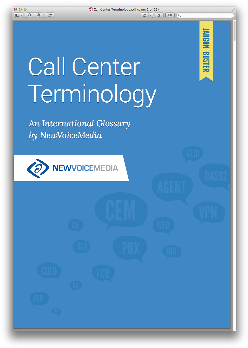 Call Center Terminology - Newvoicemedia (1045x1460), Png Download