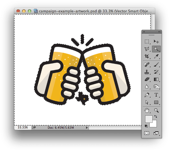Create An Image Mask - Logotipo Para La Cerveza (610x544), Png Download