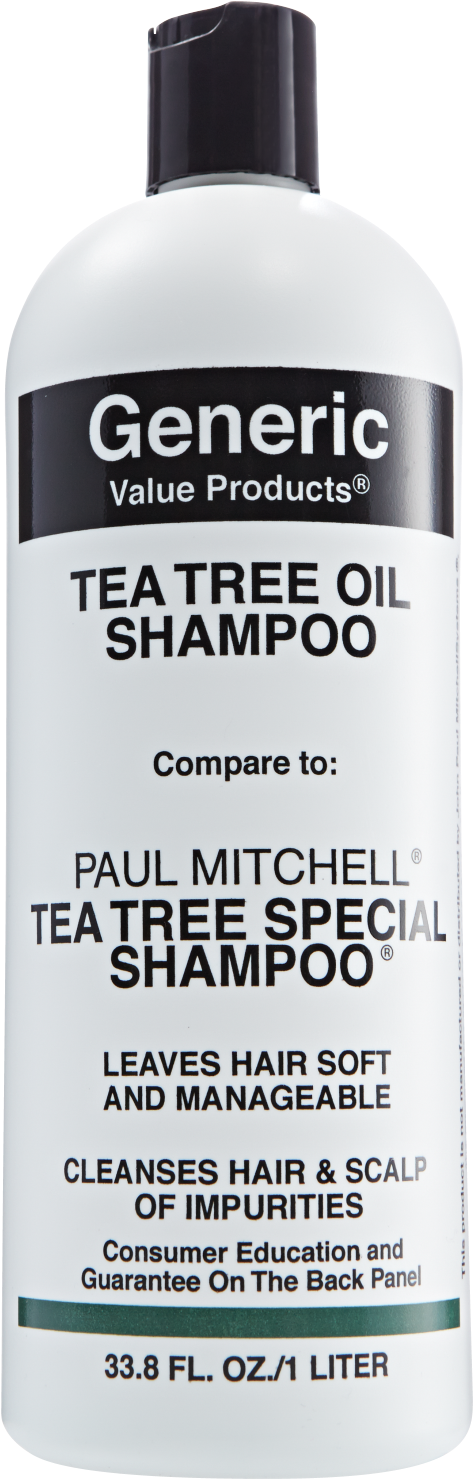 Gvp Tea Tree Oil Shampoo Compare To Paul Mitchell Tea - Generic Value Products Tea Tree Oil Conditioner Compare (1500x1500), Png Download