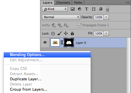 Add A Stroke To The Layer - Opties En Overvloeien Photoshop (451x322), Png Download