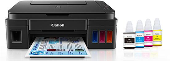 Impresora Canon G3100 Con Wifi Y Tinta Continua - Canon Pixma G3400 Inkjet Printer (550x550), Png Download