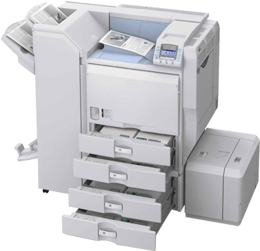Impresora Multifuncion Coste Por Copia Ricoh - Ricoh Sp 8200dn Monochrome Laser Printer - Duplex (400x397), Png Download