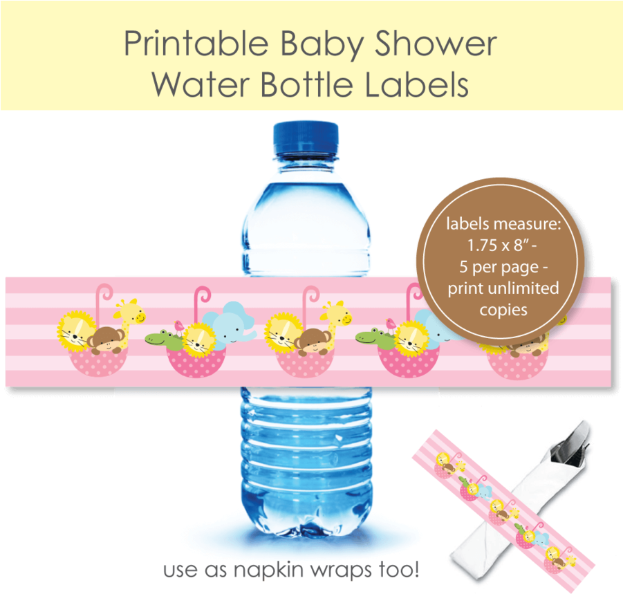 Bottle Of Water Clipart Water Bottles Water Bottles - Beauty And The Beast Water Bottle Labels (900x900), Png Download