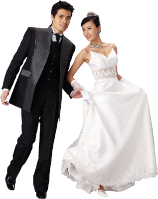 Pareja De Casados Png (317x400), Png Download