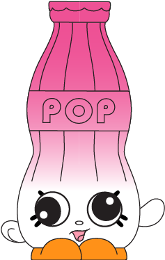 Bottle Pop - Shopkins Bottle Pop (400x400), Png Download
