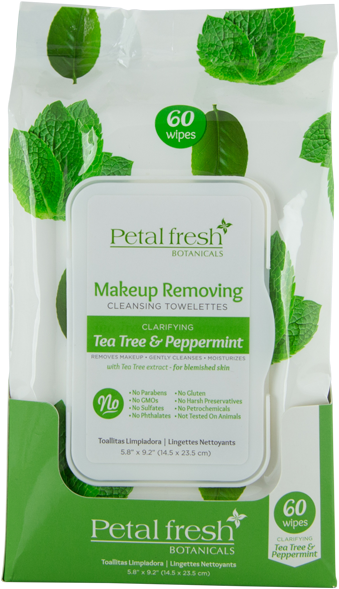 Tea Tree & Peppermint Clarifying Makeup Removing Cleansing - Tea (800x800), Png Download