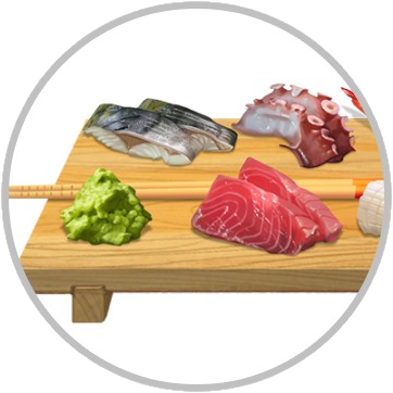 Sashimi (362x362), Png Download