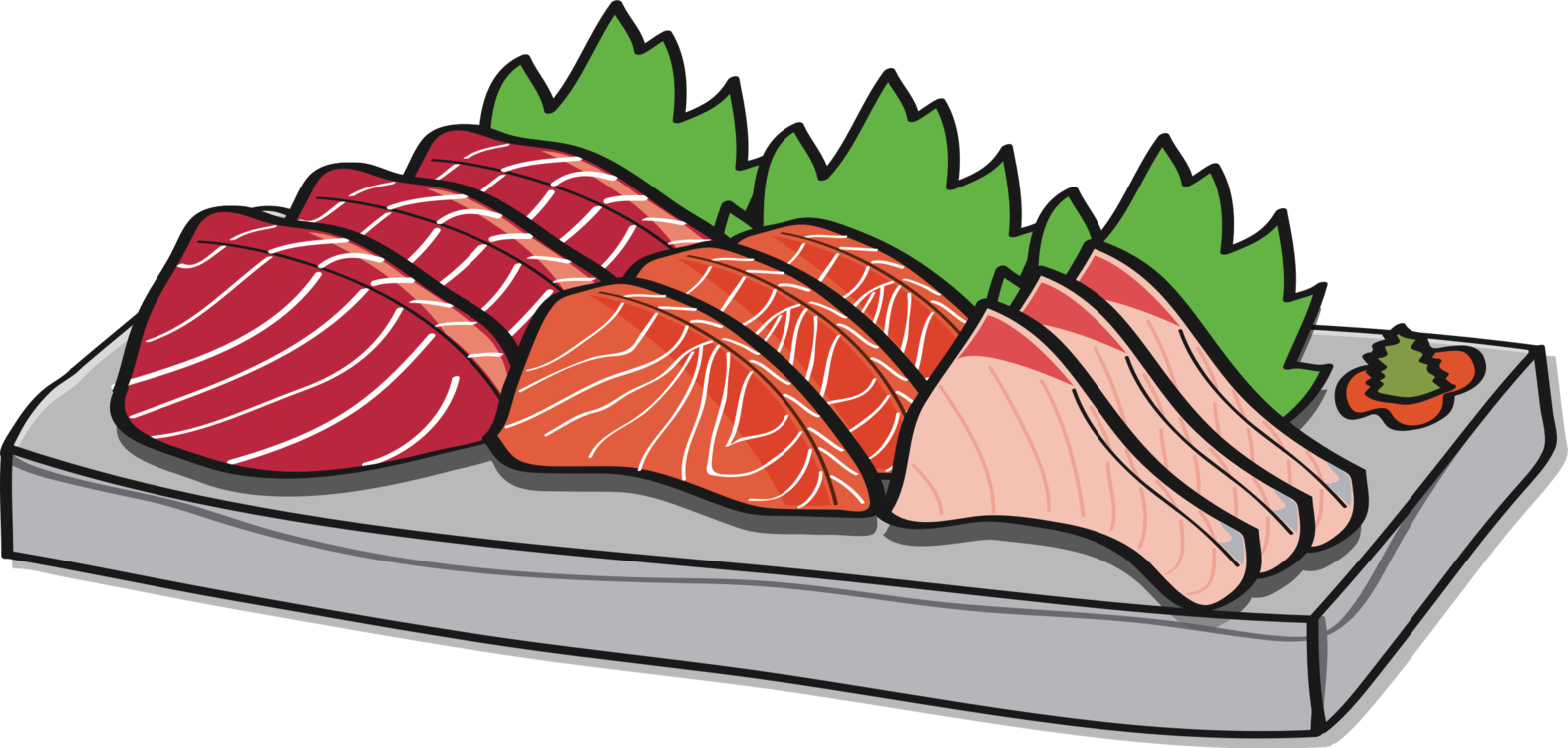 Sashimi Tsukemono Japanese Cuisine Food Yukhoe - Sashimi Clipart (1573x750), Png Download