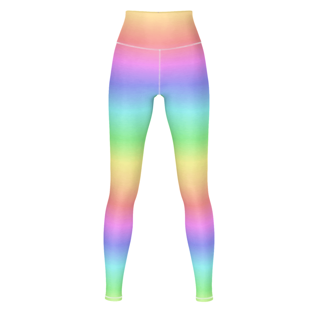 Pastel Rainbow - Leggings (1024x1024), Png Download