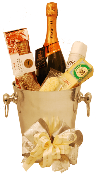 Prosecco Italian Wine Gift Basket - Wine (328x600), Png Download