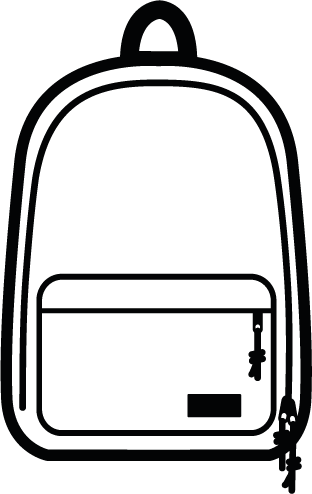 Out Of Office - Backpack (312x494), Png Download