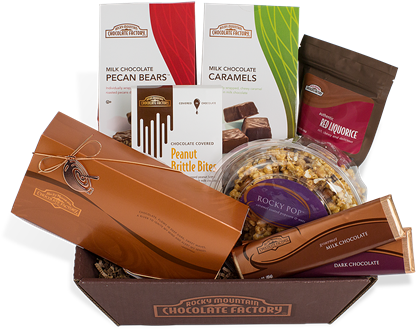 S Day Scrumptious Snacks Chocolate Gift Baskets - Gift Basket (450x450), Png Download