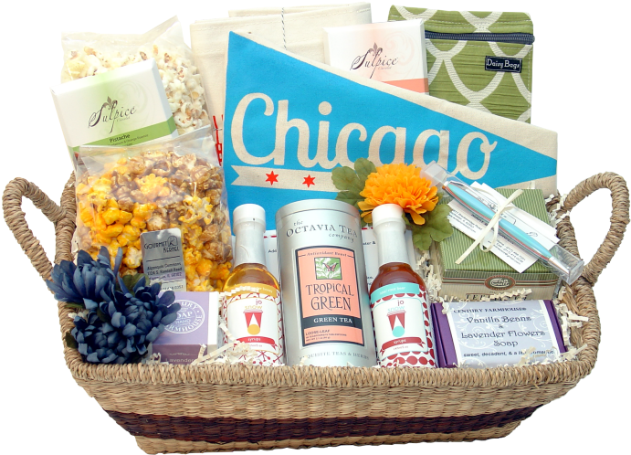 The Result Was Very Well Received And I Began Planning - Chicago Gift Basket (717x514), Png Download