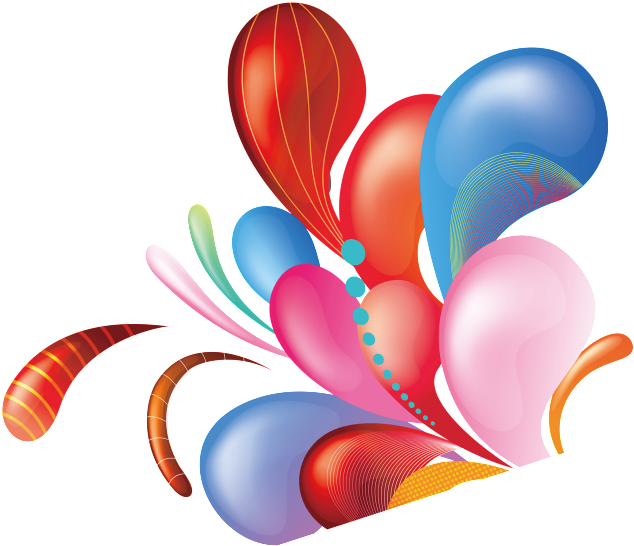 Is Gradient Fashion Decoration Vector About Double - Fashion (1024x735), Png Download