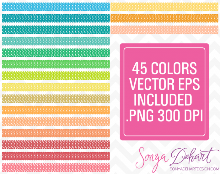 Polka Dot Border Clipart - Clip Art (700x700), Png Download