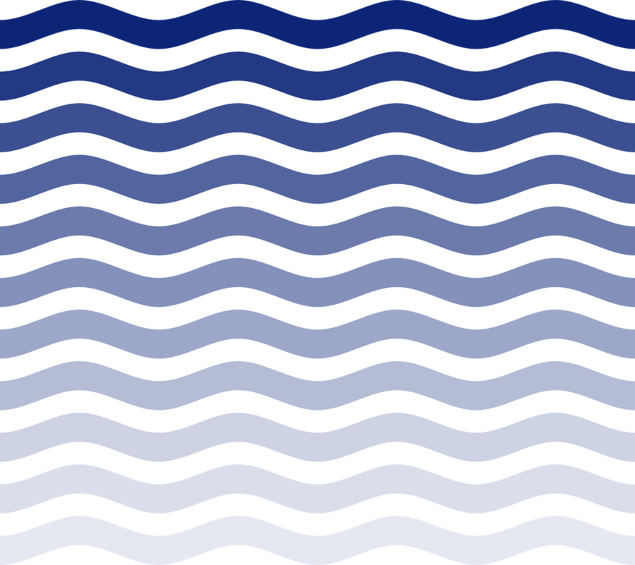 Waves Gradient Clipart Wind Wave Clip Art - Waves Pattern Png (900x801), Png Download