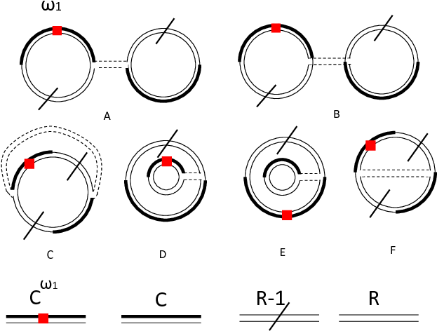 Intermediate Feynman Graphs For The First Order Slice-testing - Circle (720x540), Png Download