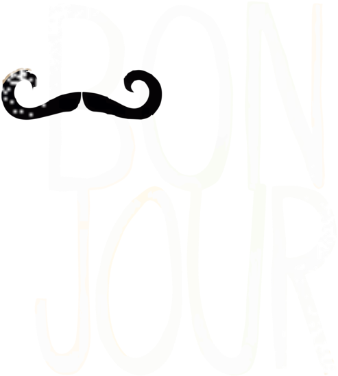 Bonjour Men's Printed Vest - Bonjour Graphic (867x1040), Png Download