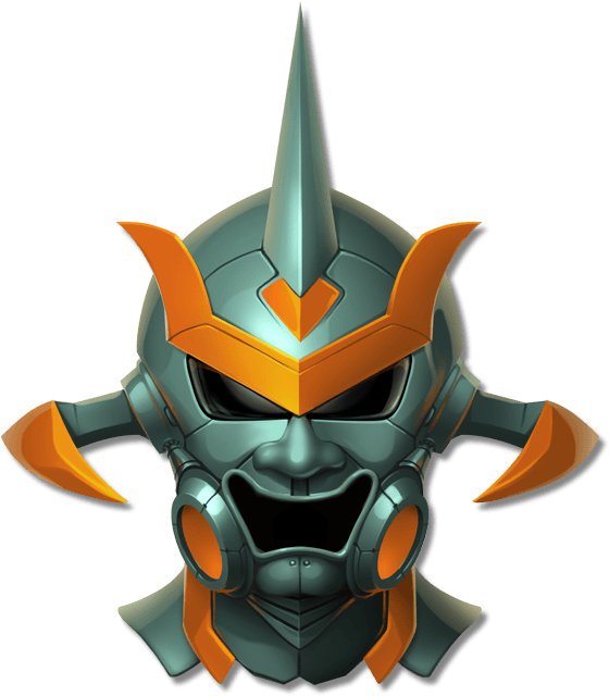 Helm Cyber Mask - Shadow Fight 2 Mask (778x706), Png Download