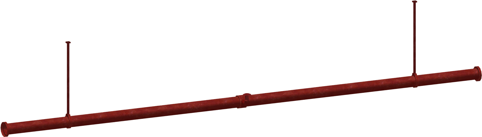 Sprinkler Pipe Straight - Plot (1589x1589), Png Download