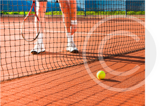 Custom Bg2 Previous - Tennis (1024x449), Png Download