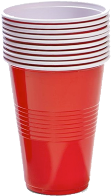 Red Cups 20 Pack - Cup (640x640), Png Download