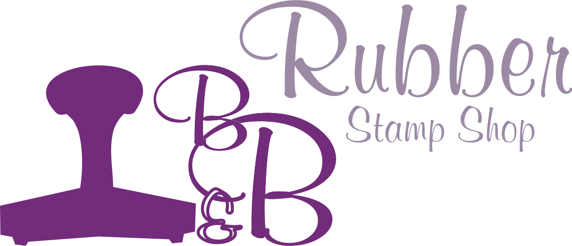 B&b Rubber Stamp Shop - Rubber Stamp Shop (1172x505), Png Download