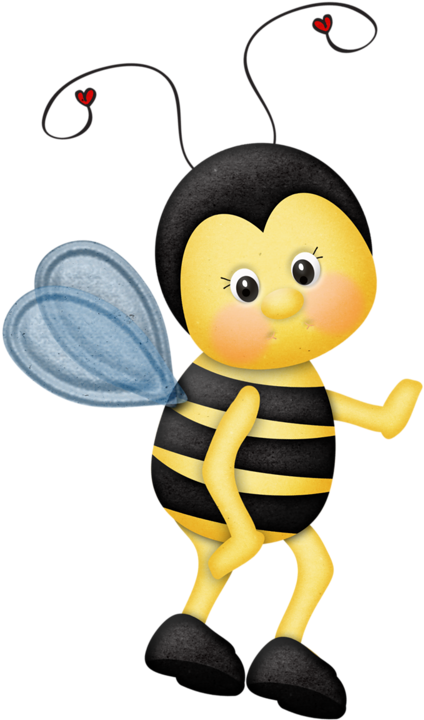 Bugs - Bee (548x800), Png Download