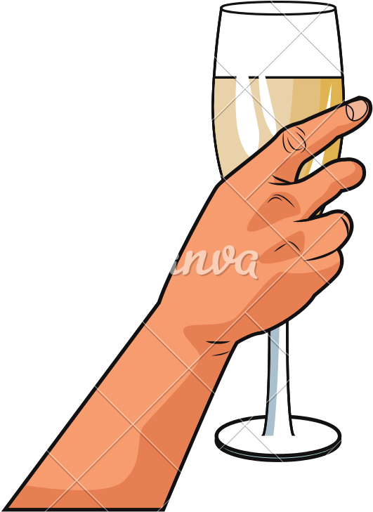 Svg Transparent Download Champagne Drawing Pop Art - Art (800x800), Png Download