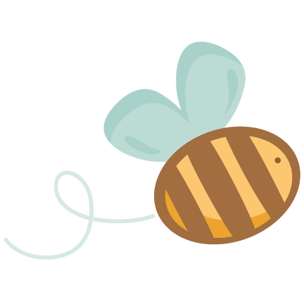 Miss Kate Cuttables Bee - Cricut (432x432), Png Download