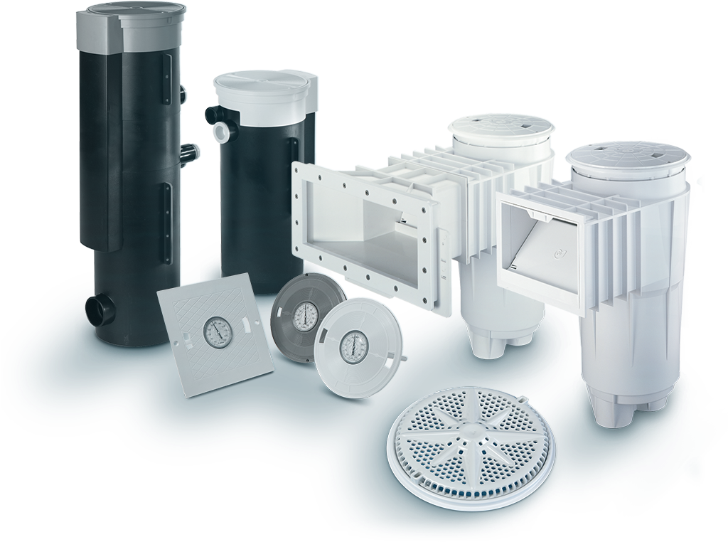 Artículos De Línea Blanca Para Piscinas Y Spas - Pentair 506361 Abs 2-inch Slip Port Bermuda Gunite (1023x800), Png Download