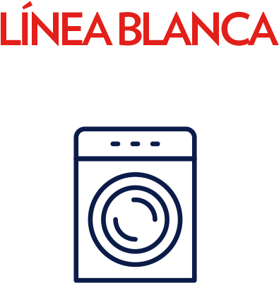 Línea Blanca - Linea Blanca Y Aire Acondicionado (500x500), Png Download
