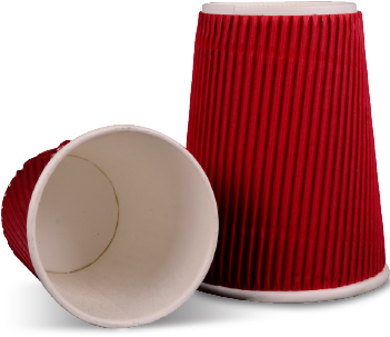 Rippled Cups - Lampshade (350x350), Png Download
