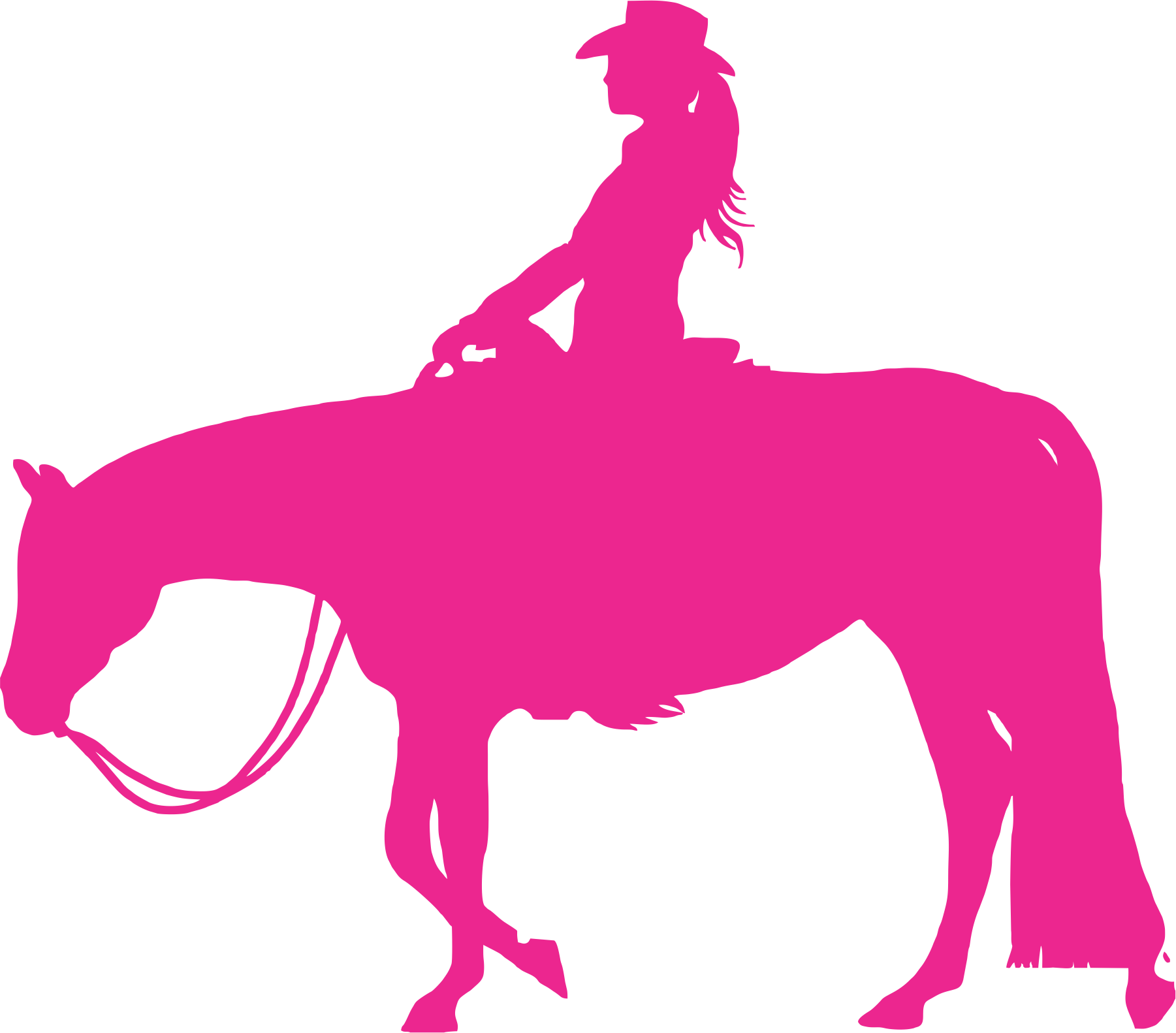 Pleasure Horse Vinyl Decal - Western Pleasure Horse Decal (1801x1582), Png Download