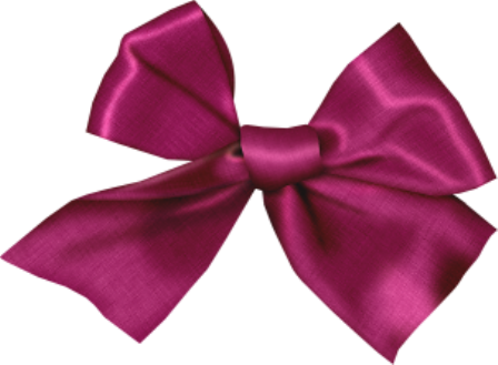Pink Bows For Your Sweet 16 Party - Ribbon (448x329), Png Download