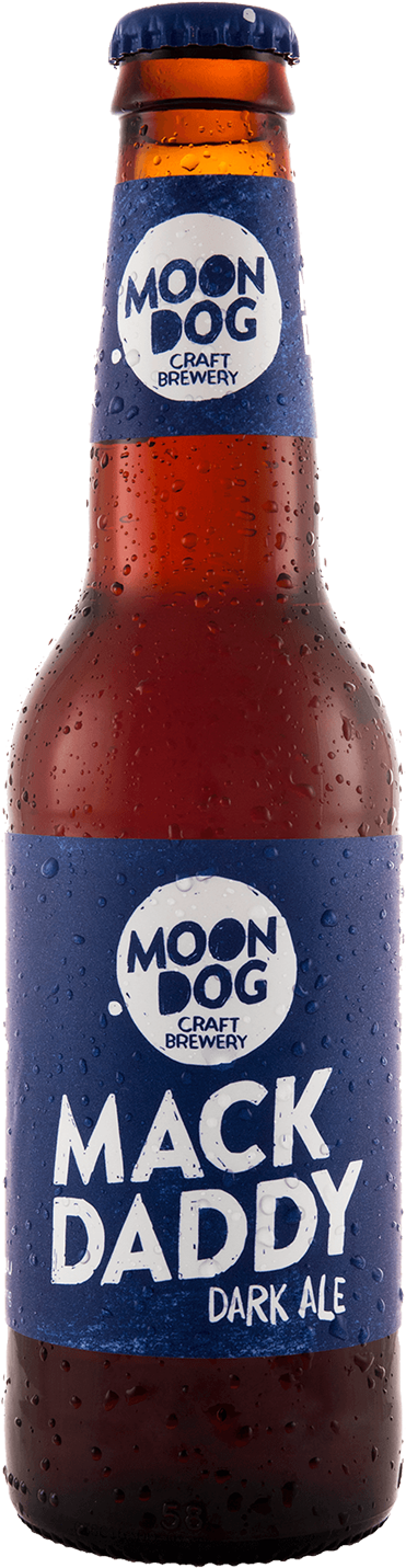 Moon Dog Mack Daddy Dark Ale 330ml - Beer (1600x2000), Png Download