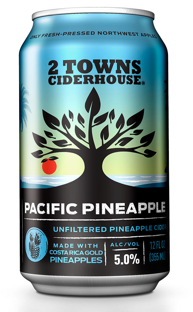 2 Towns Ciderhouse Outcider - 500 Ml Bottle (1024x1024), Png Download