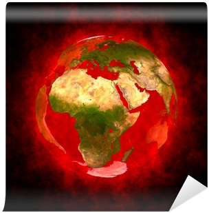 Red Aura Of Earth - Alexis Ant Marooned In Africa (400x400), Png Download