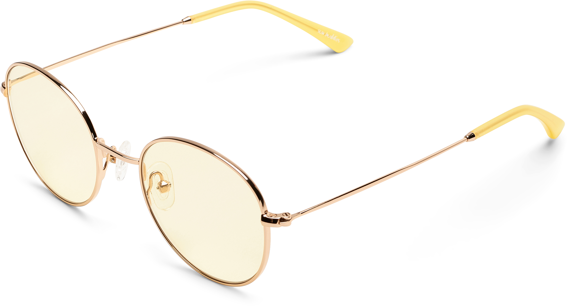 Yellow Carl Zeiss Lenses With 100% Uv Protection And - Gold (3072x1350), Png Download