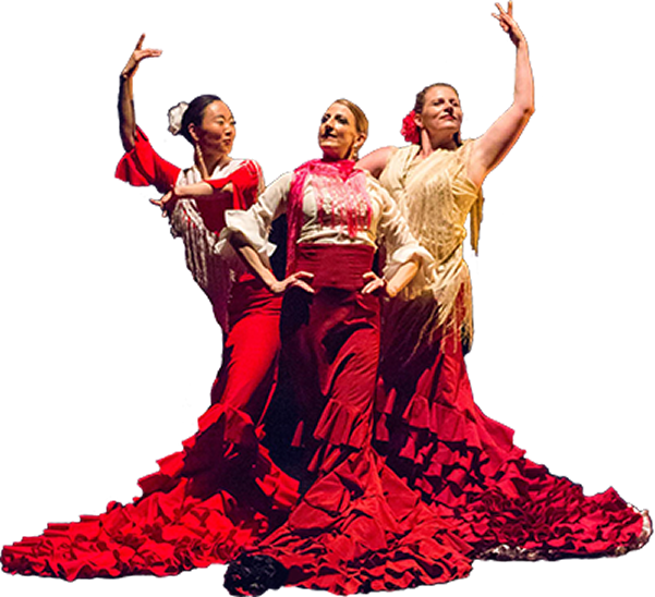 Zorongo Flamenco Trio - Trío Flamenco (601x548), Png Download