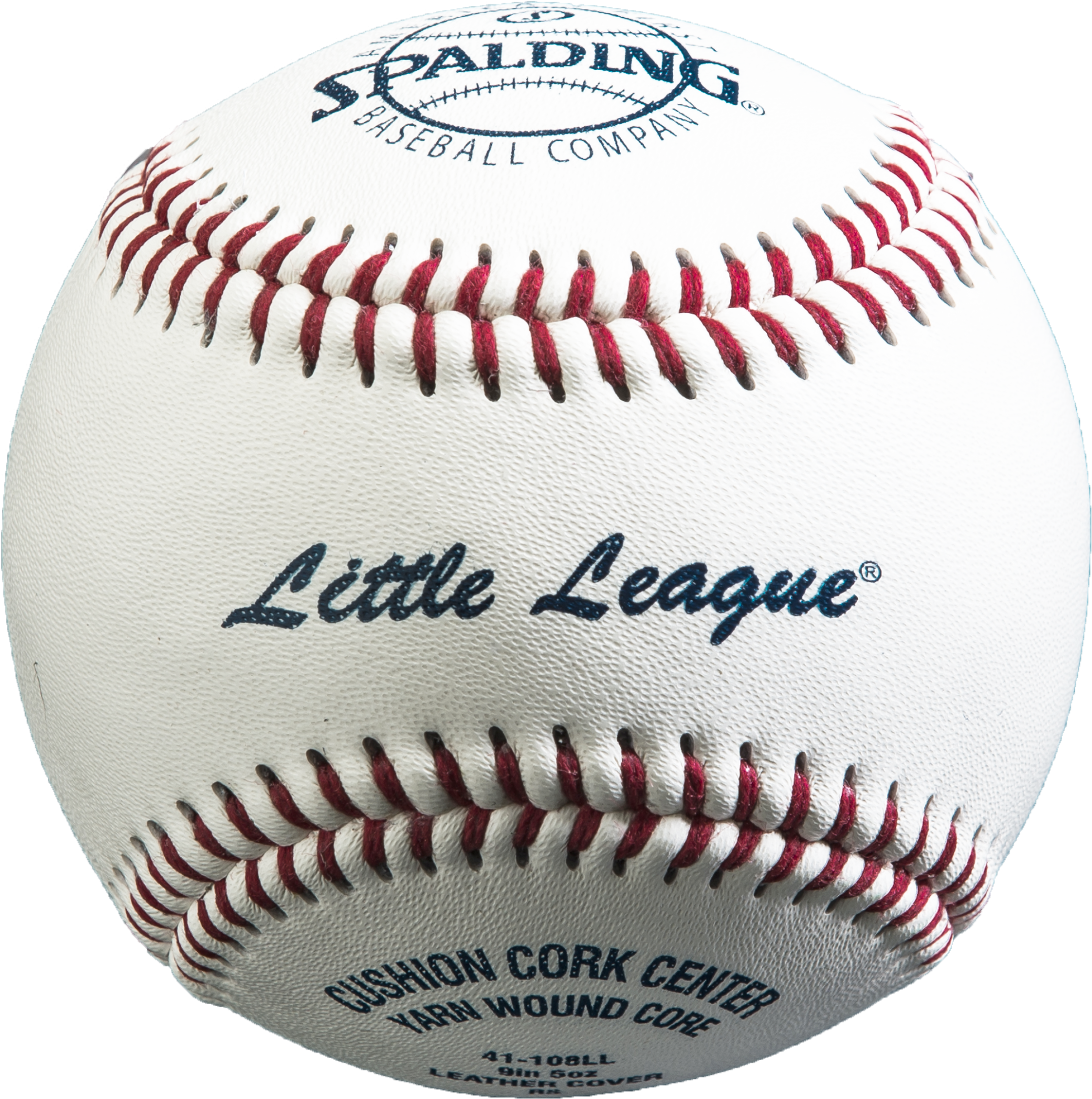 Little League Gray Wool Cushion Cork Leather Baseball - Transparent Background Baseball Clip Art (2232x2768), Png Download