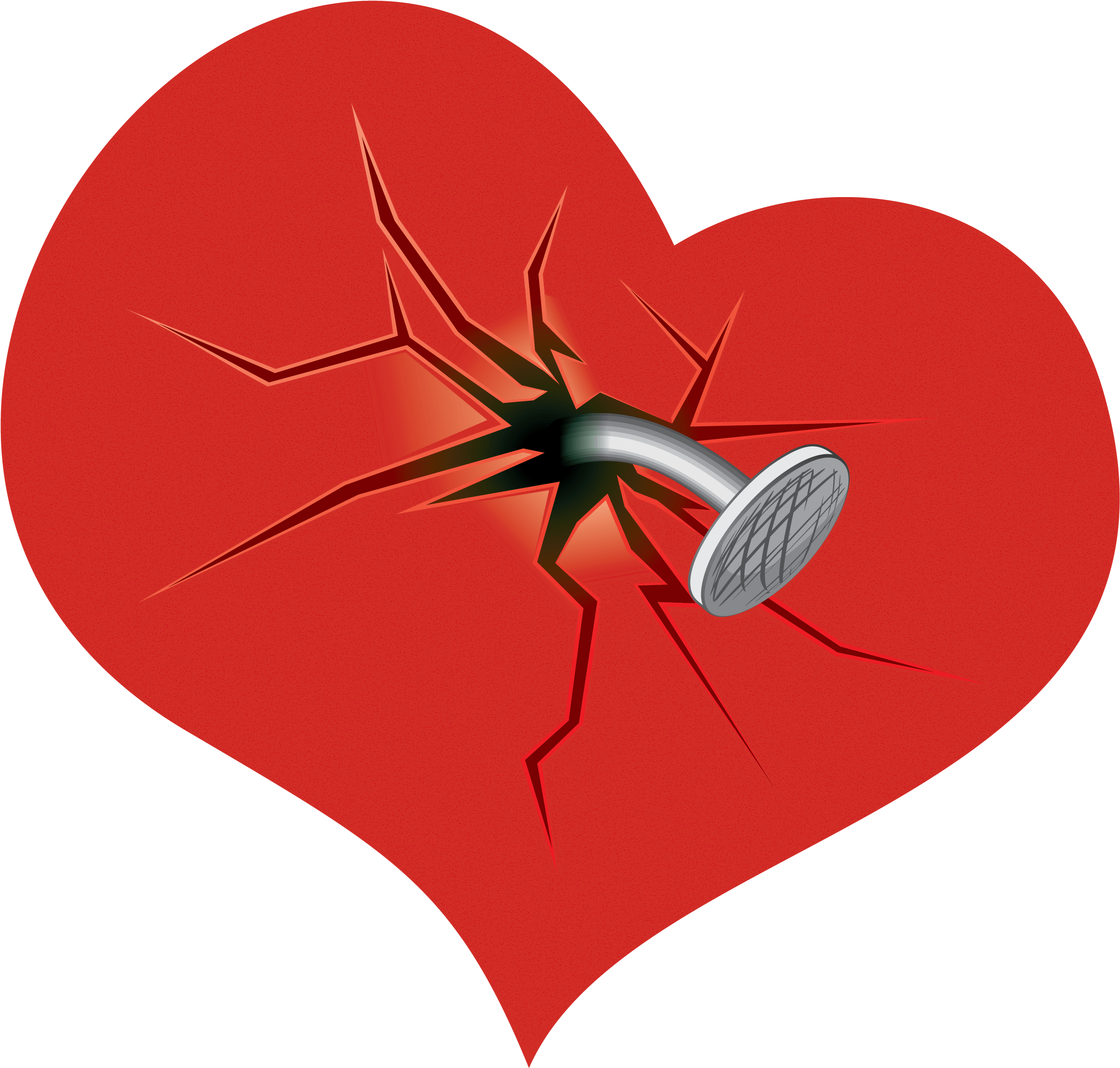 Broken Heart Png Picture Clipart - Repairing The Heart [book] (3200x2854), Png Download