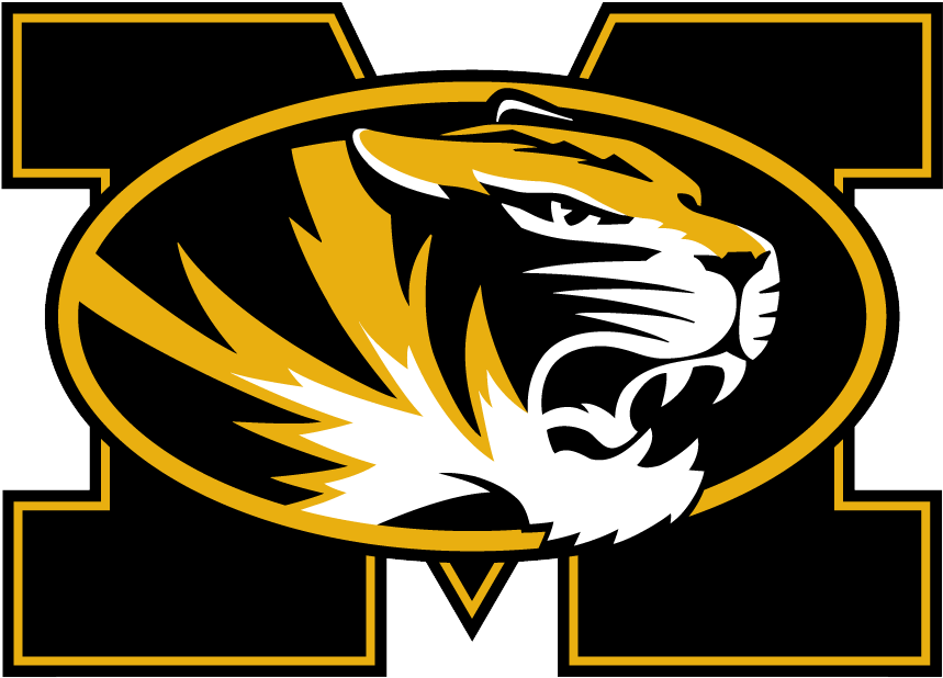 Missouri Tigers Men's Basketball- 2018 Schedule, Stats, - Mizzou Tigers Logo (858x858), Png Download