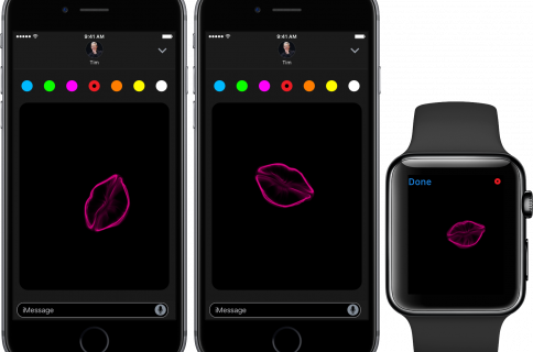 Ios 10 Tidbit - Ios 10 Digital Touch (484x320), Png Download