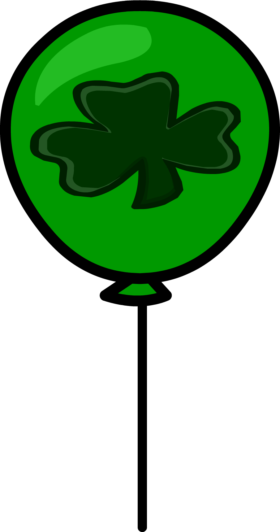 Clover Balloon Sprite 005 - Battle For Dream Island Balloony (905x1718), Png Download